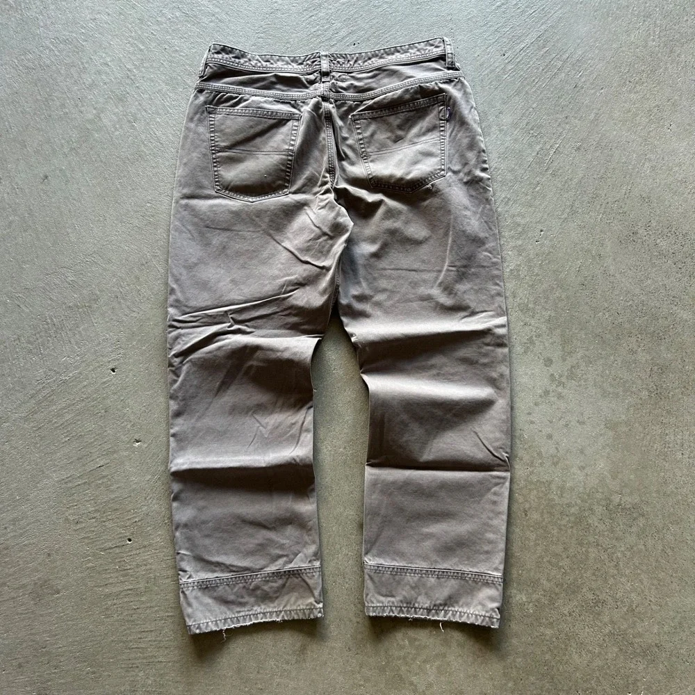 Vintage The North Face Pants Mens 34 Gray Heavyweight Canvas Hiking Distressed